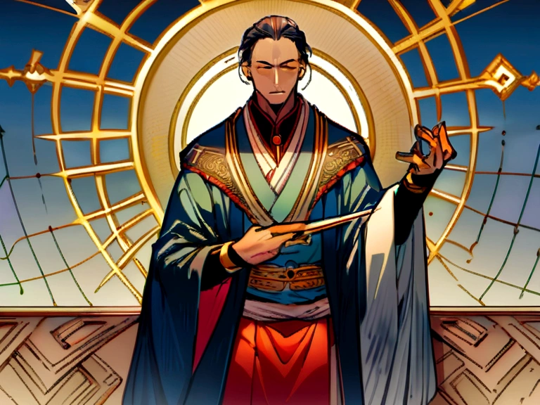 Make a Christian Swordsman name "Yuuxxii" and his father is Christian and his mother is Shintoism