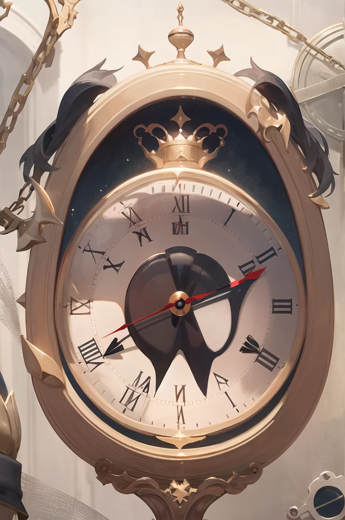 Create an icon for TikTok using SeaArt. The icon should be within a circle and feature an hourglass. The hourglass should be charging a heart. The overall design should be bright and have a soft, gentle feel.
