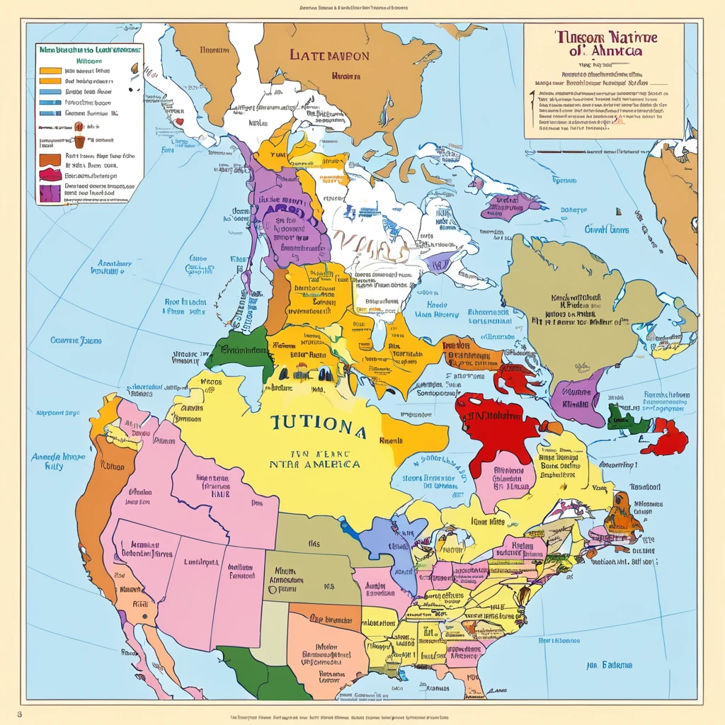 native peoples of Latin America within your map