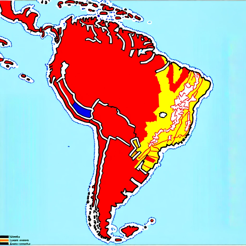 native peoples of Latin America within your map
