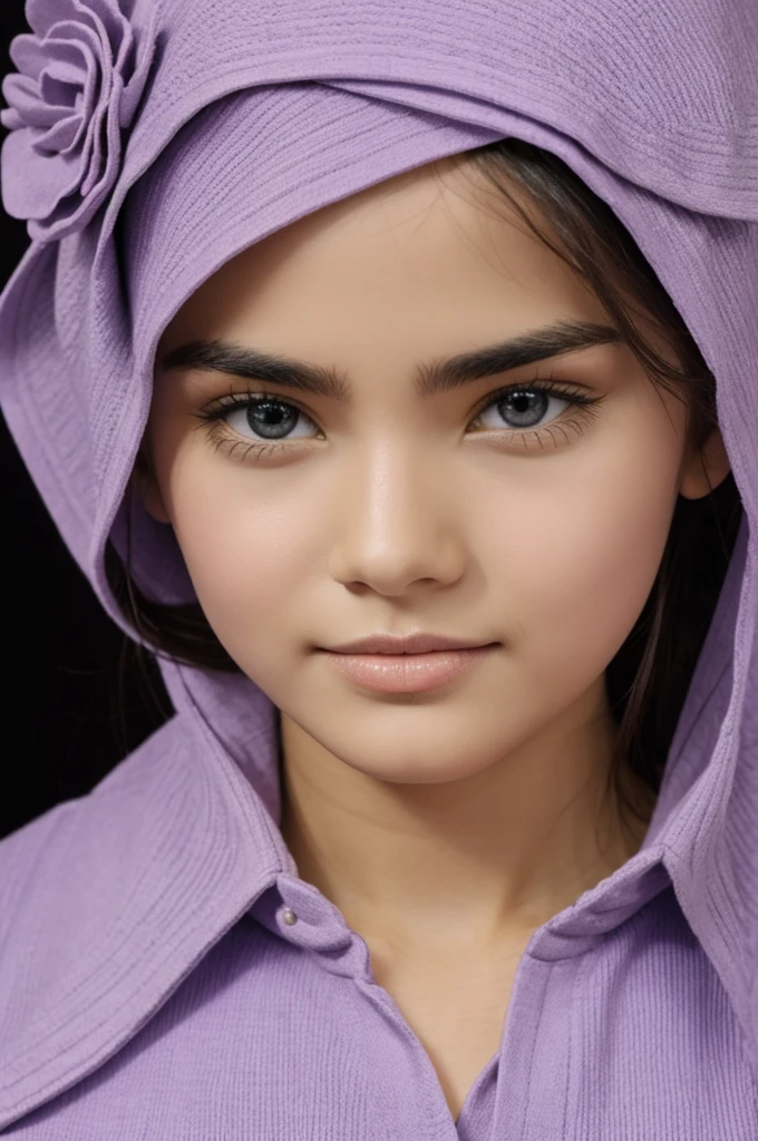 purple eyed angel