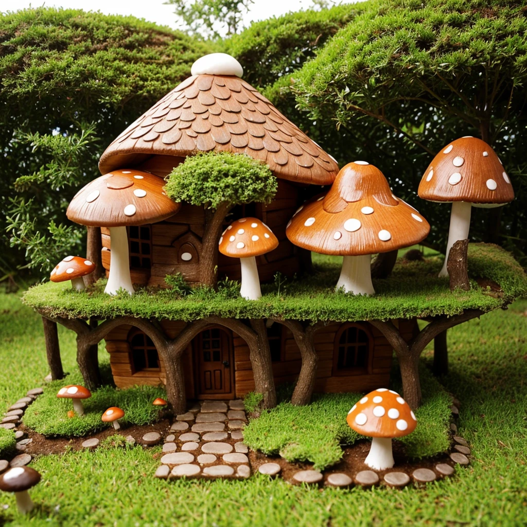 mushroom house