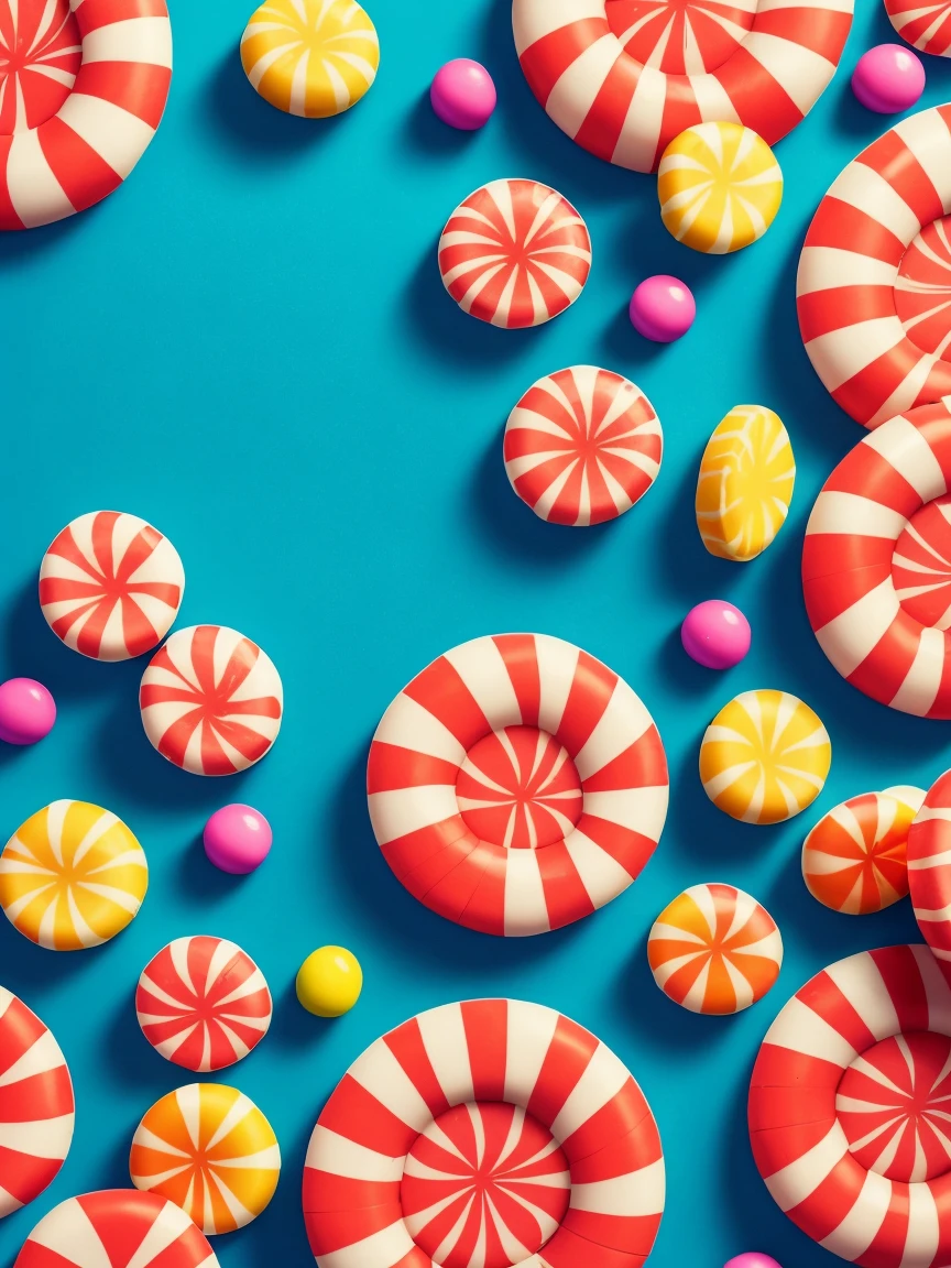 superb minimalism, aesthetic, candy landscape, summer
