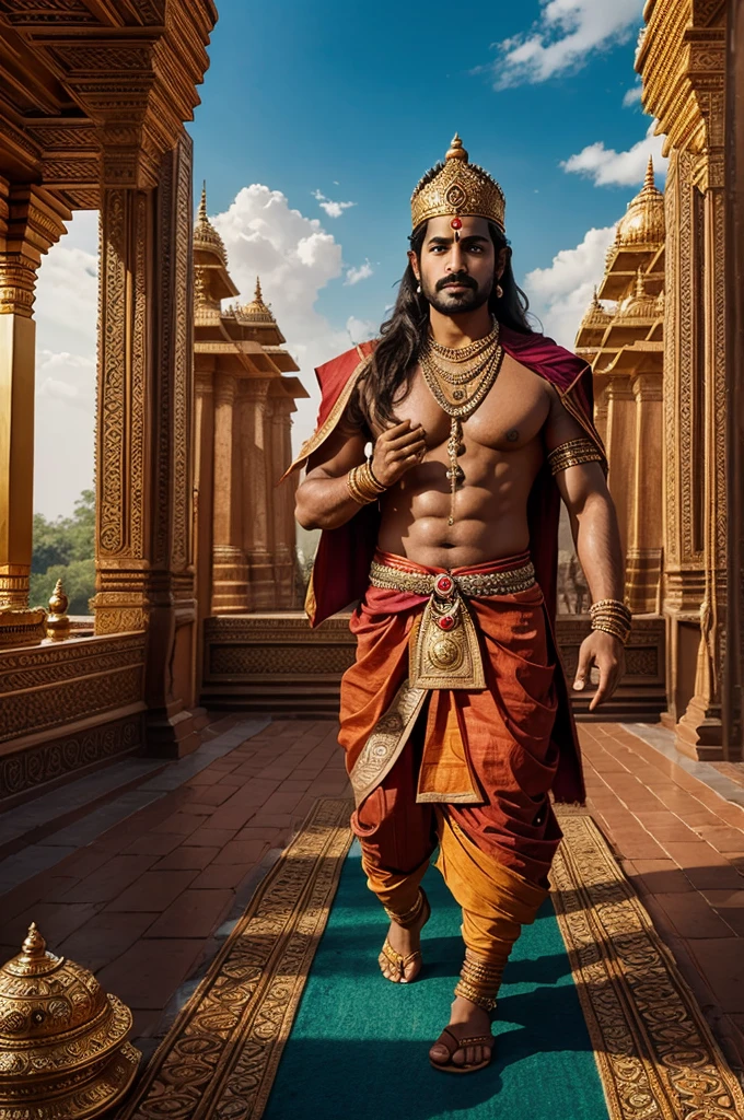 On the orders of Devraj Indra, all the gods reached the city of Ujjyini in the earth world. Hearing the news of the arrival of the gods, King Vikramaditya himself welcomed them. After reaching the palace, when the gods asked him their question, King Vikramaditya also got worried for some time. Because all the gods are great because of their respective powers.