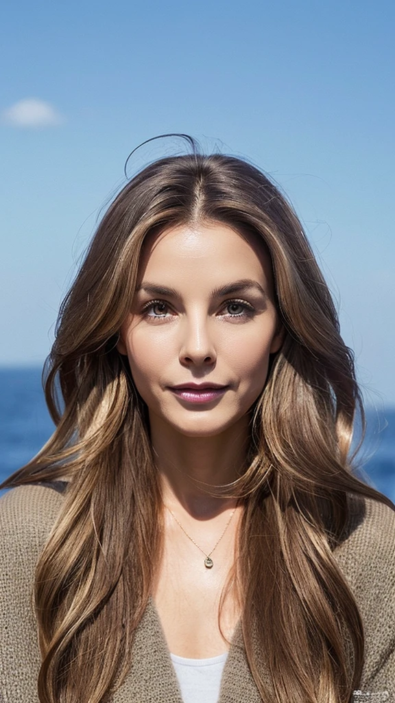 Age: Between 40 and 50 years.
Height: Approximately 1.70 meters.
Physicist: Athletic and curvy.
fur: clear and smooth.
Hair: Long and wavy blonde, usually collected in a ponytail.
Eyes: dark browns.
Brands: A purple diamond seal on the forehead, characteristic of his clan.