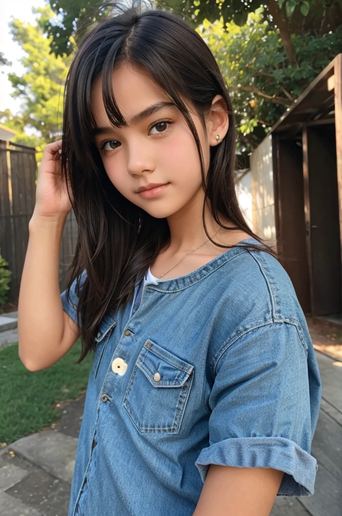 Realistic best quality 9 years girl big size