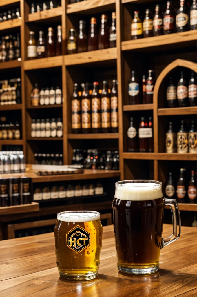 Beer and put HC logo on the jar