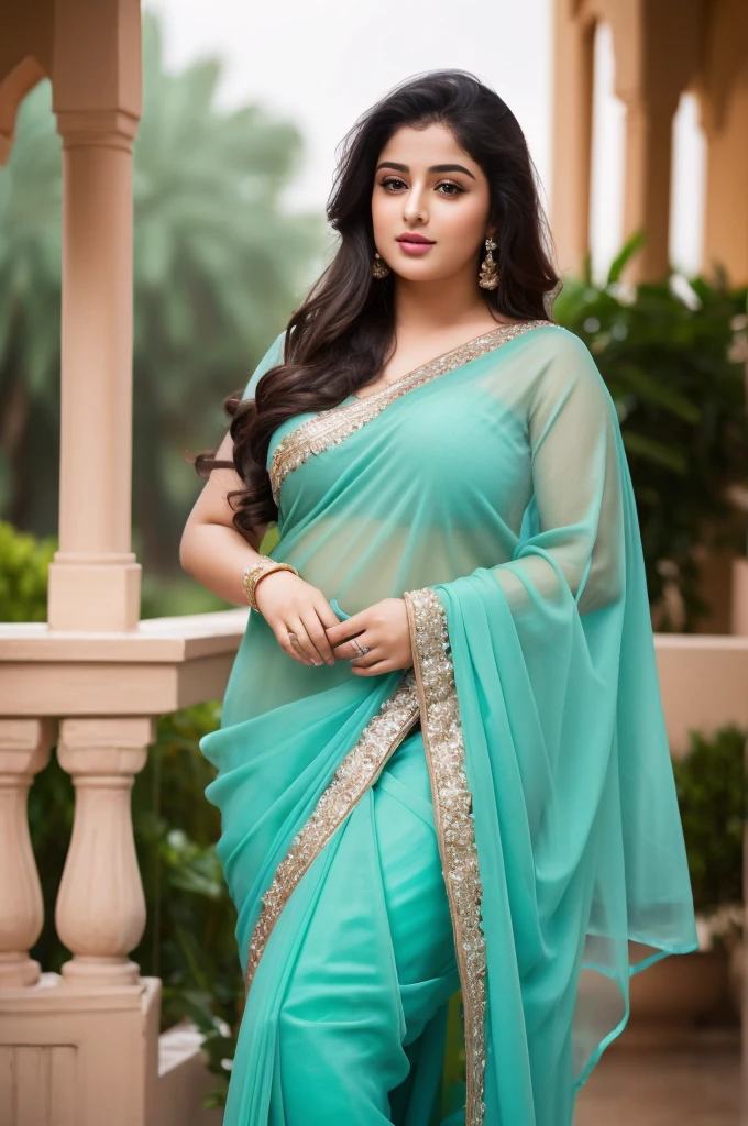 1 Heavenly beautiful and goddess beauty cute and sweet looking face Arabian woman in rainy day, Heavenly beautiful Overweight, Heavenly beautiful Extremely fat, Heavenly beautiful and attractive Chubby figure , Heavenly beautiful looking and eye catching luxury style saree , reaching out, Heavenly beautiful Arabian woman, 16k, High resolution, masterpiece, highest quality, fine skin, outside view, Realistic Photograph