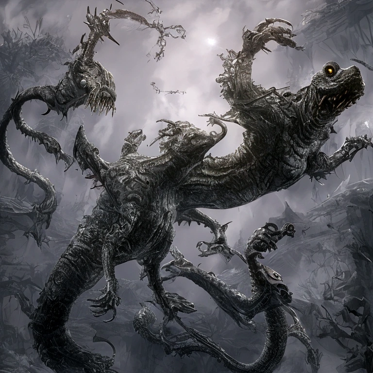 (Best Quality,4k,8k,high:1.2),ultra realistic,(realist,fotorrealist,fotorrealist:1.37) leviathan, hp lovecraft, ocean