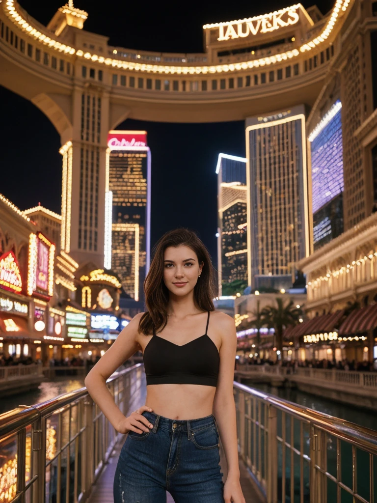 A European woman in a seaside cafe on a summer evening dance disco. There are still visitors in the cafe. swimsuit. legs. darkness, dimmed lights. bokeh . realistic. photography .