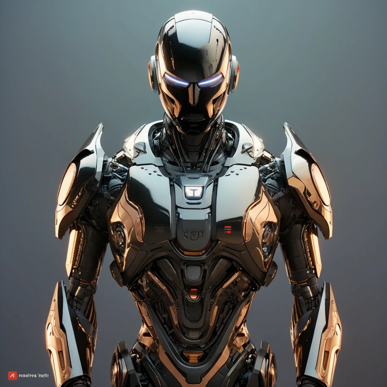Design a visually appealing non-humanoid robot for Tesla's Optimus android, standing around 5 feet tall with a sleek, modular structure. The robot should have a smooth, rounded head with a digital display for expressions and feedback, a streamlined torso with a tapered waist, and flexible, jointed arms and legs for a wide range of motions. It should feature a combination of metallic silver and matte black with customizable accent colors like Tesla's signature red or electric blue. The design should include discreet sensors and cameras for 360-degree awareness, solar panels for energy efficiency, and a touch-screen interface on the torso. The overall aesthetic should evoke a futuristic, high-tech feel with clean lines and minimalistic features, ensuring it is distinctly non-human yet engaging and attractive, reflecting Tesla's innovative brand.