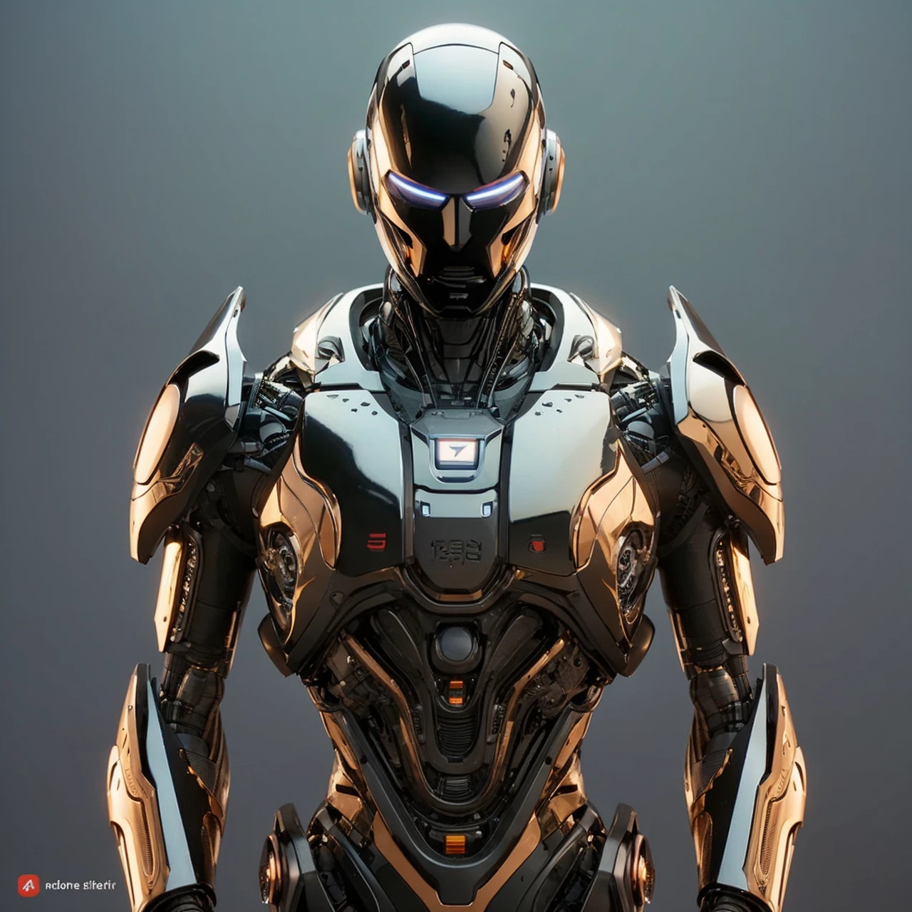 Design a visually appealing non-humanoid robot for Tesla's Optimus android, standing around 5 feet tall with a sleek, modular structure. The robot should have a smooth, rounded head with a digital display for expressions and feedback, a streamlined torso with a tapered waist, and flexible, jointed arms and legs for a wide range of motions. It should feature a combination of metallic silver and matte black with customizable accent colors like Tesla's signature red or electric blue. The design should include discreet sensors and cameras for 360-degree awareness, solar panels for energy efficiency, and a touch-screen interface on the torso. The overall aesthetic should evoke a futuristic, high-tech feel with clean lines and minimalistic features, ensuring it is distinctly non-human yet engaging and attractive, reflecting Tesla's innovative brand.