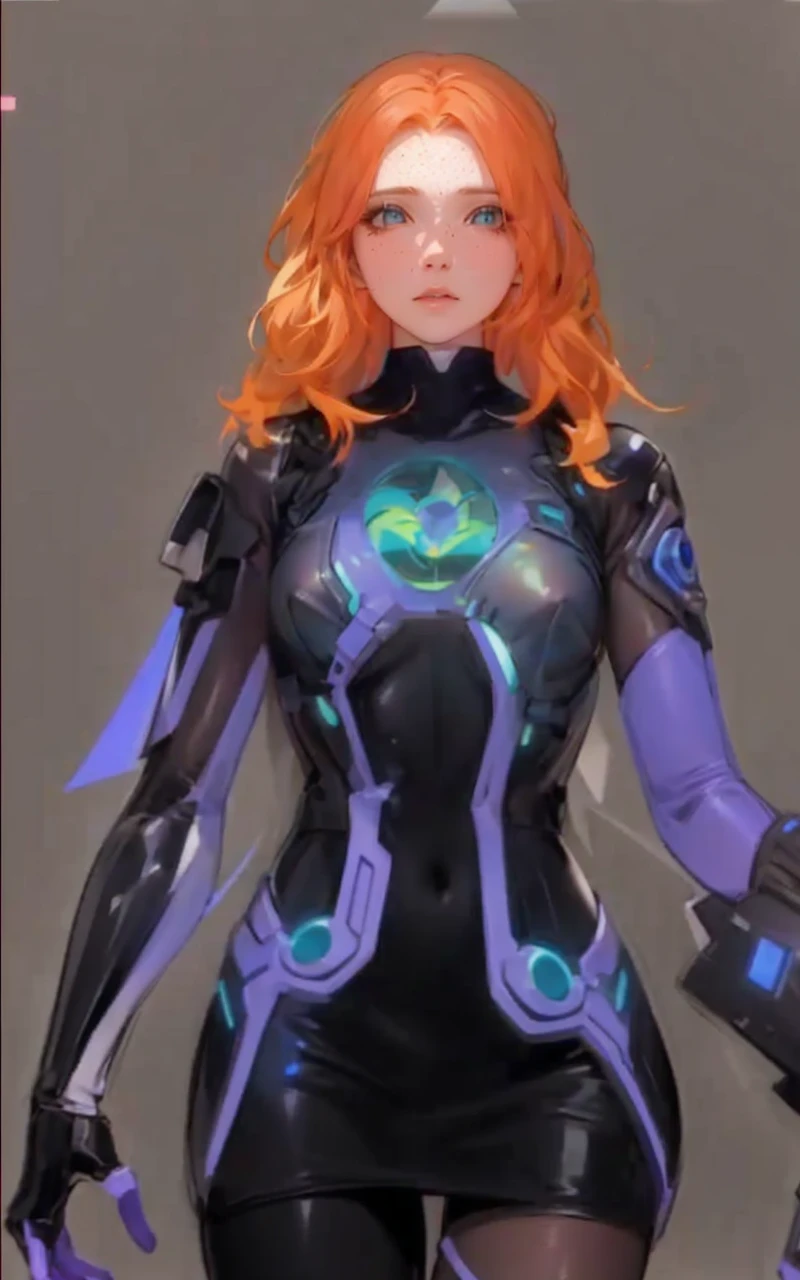 "Create a UV texture with the following characteristics: Representation of a whole glass, lado a lado, com uma linda princesa cyberpunk vestida com armadura e cabelo curto. A imagem deve ser hiper-realista, com um rosto extremamente detalhado. Texture resolution must be 16k."