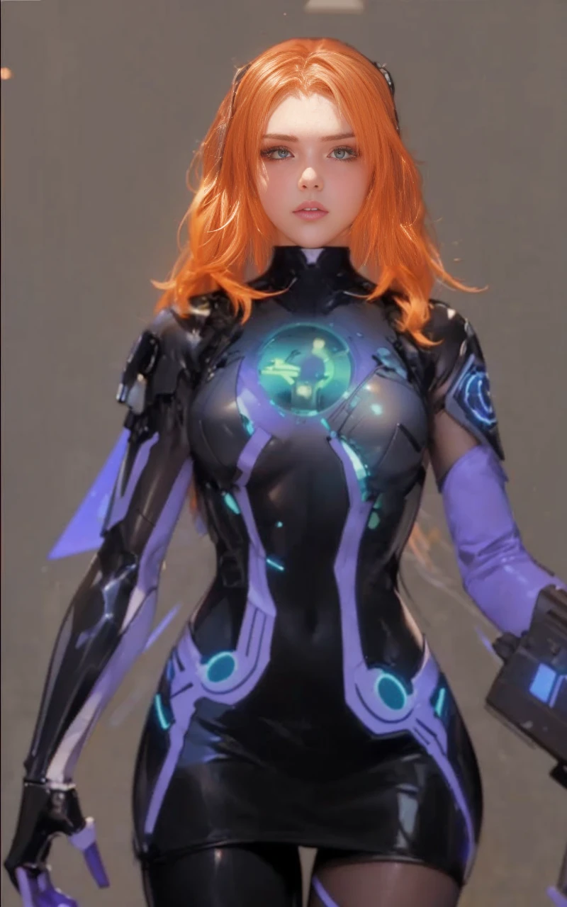 there is a woman in a latex outfit holding a gun, eve, stellar blade, mechanized soldier girl, perfect android girl, m4 sopmod ii girls frontline, girl in mecha cyber armor, 3 d render character art 8 k, gynoid cyborg body, armor girl, cyberpunk 2 0 y. o model girl, android heroine, close up character
