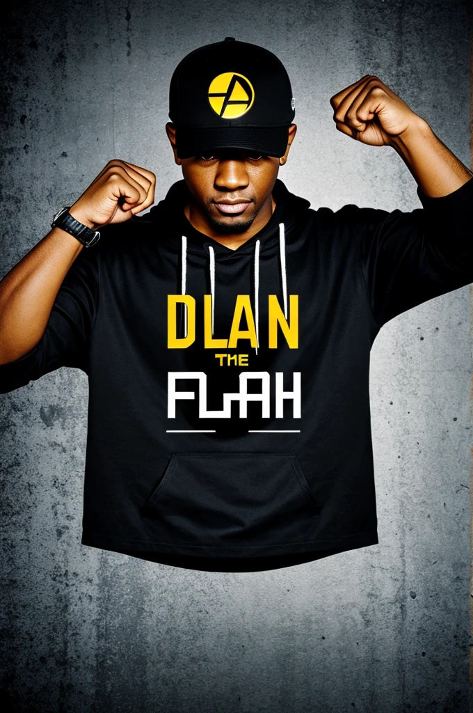 dj flash name logo