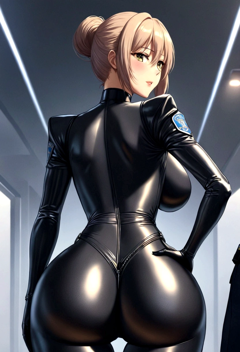 Saber big breasts police Bodysuit ass