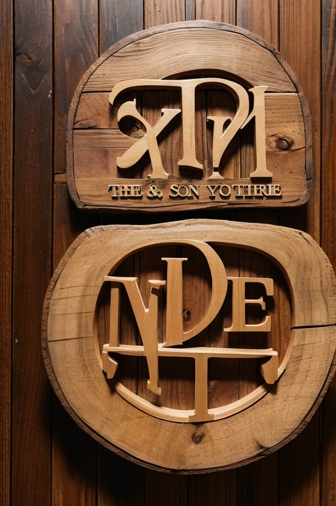  Please make a YouTube thumbnail for the wooden plaque introduction.