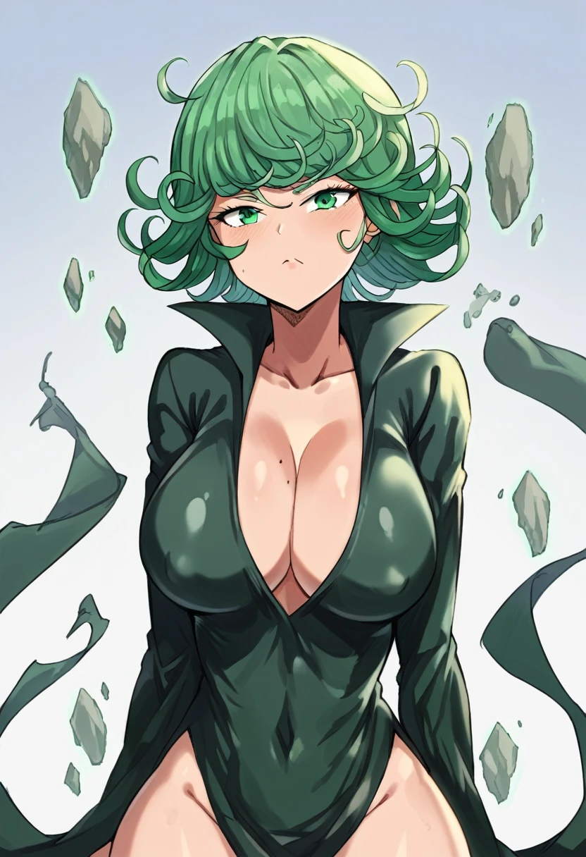 1woman, tatsumaki(one punch man), big boobies, huge boobies, upper body, peitos pra fora, (olhos perfeitos),(peito a mostra), roupa aberta nos peitos,(big breasts), (mega breasts), (big boobies), (Mega Boobies,),(nsfw), (clothes),(boobies more thick),((nsfw))
