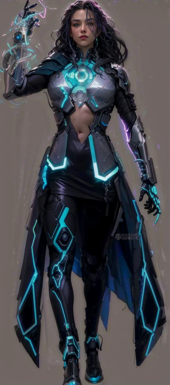 (master part, high resolution, photo-realistic:1.4), (long hair braid, Braided snakes, master part, best quality, alta qualidade, intrincado, Premiado) em um (neon-lit:1.4) CIDADE CYBERPUNK, em um (encharcado pela chuva:1.2) Rua, Medusa is a futuristic fashion icon, Mixture of bioengineered tissues and iridescent holographic scales, (neon roxo, Azul Neon:1.2), cabelos muito longos, reptile eyes, roxo neon, néem umzul, Metropolis, (Cinematic lighting, futuristic background:1.2), cowboy shot
