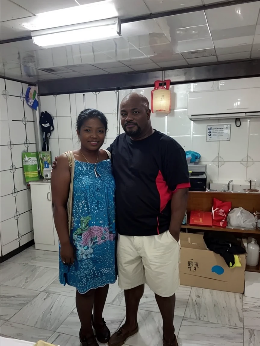 In my uploaded picture, change this lady to the Chinese lady but leave mine as it is but a bit slimmer