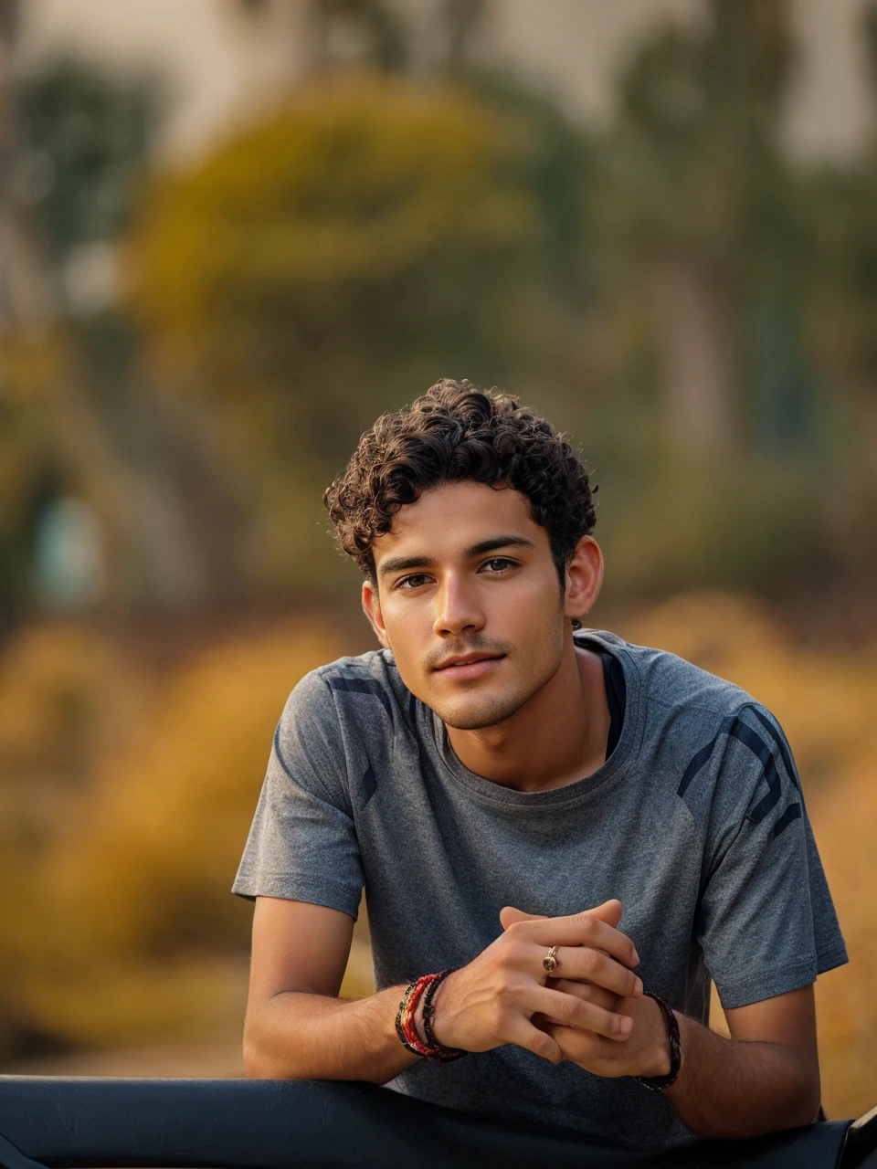 curly hair