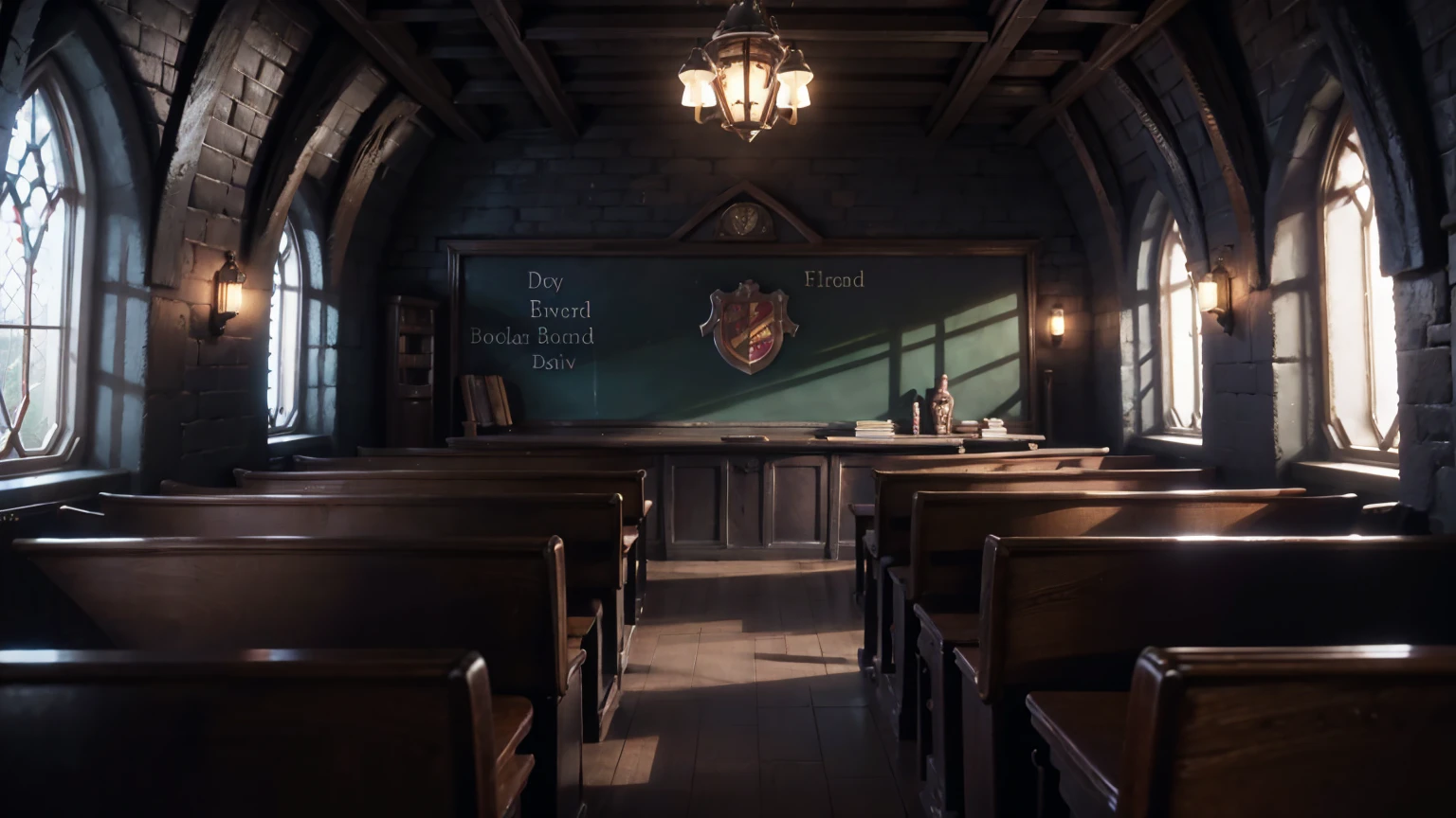 harry potter classroom view, harry potter class