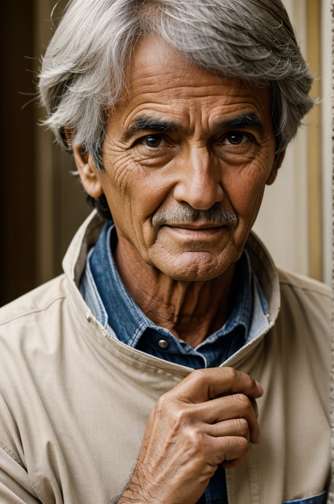 An old half young
