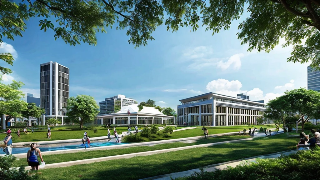 Singapore campus university landmark building