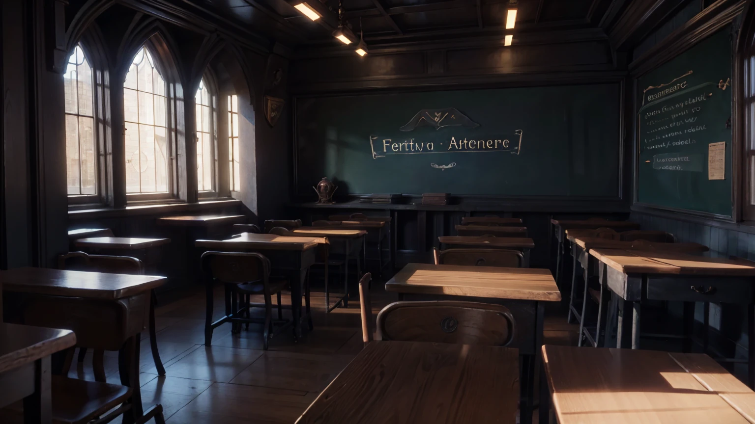 harry potter classroom view, harry potter classroom