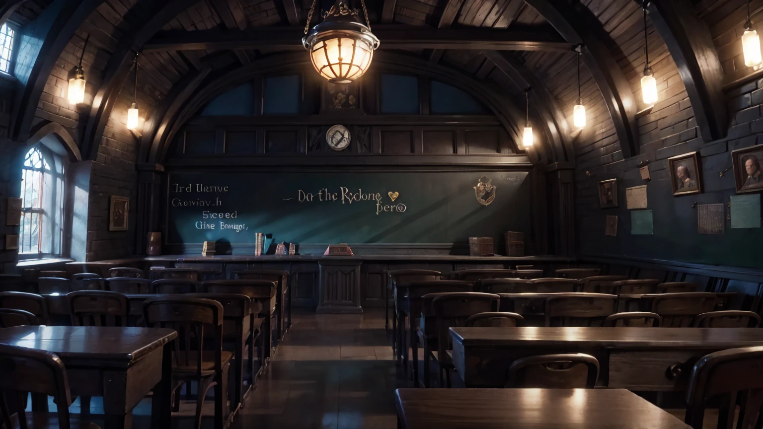 harry potter classroom view, harry potter classroom