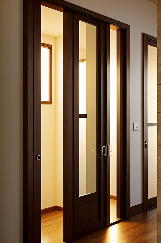 Doors with light 