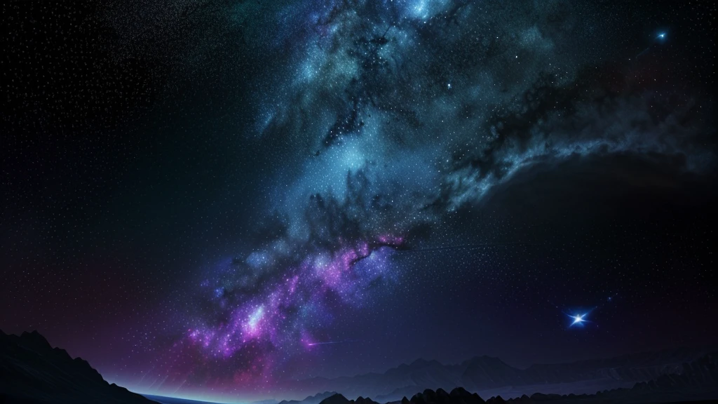 space-themed, Avak, stars, galaxy, nebula, planet, Highly detailed, lots of colors, ((background:1.8))