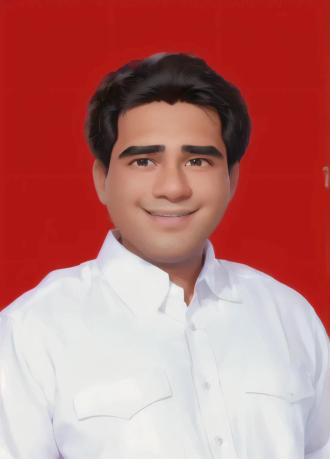 arafed man in a white shirt and red background, ramil sunga, nivanh chanthara, johnatan wayshak, mohamed chahin, roge antonio, ranjit ghosh, thawan duchanee, saadane afif, khyzyl saleem, quy ho, john jude palencar, ayan nag