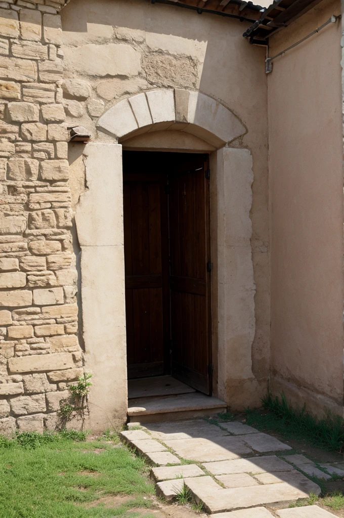 Wall outside the village