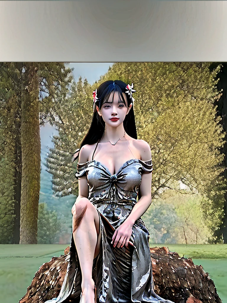 Nymph, big tree...
