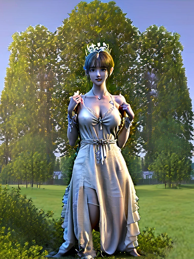 Nymph, big tree...
