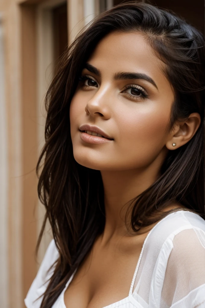 Latin girl with pure beauty