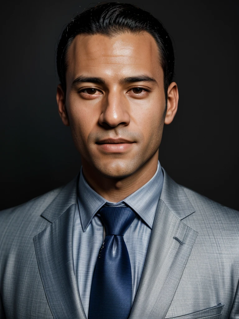 arafed man in a suit and tie posing for a picture, a portrait by George Barret, Jr., pexels, figuration libre, professional portrait photograph, professional profile photo, professional picture, promotional portrait, professional portrait photo, amazing professional picture, professional headshot, david uzochukwu, detailed professional photo, headshot photo, professional portrait