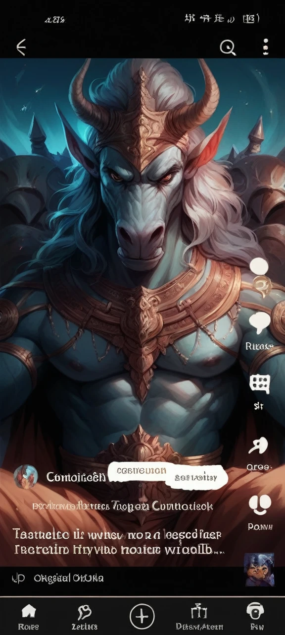 Create a character of a Indra from Indian mythology with a battlefield background 