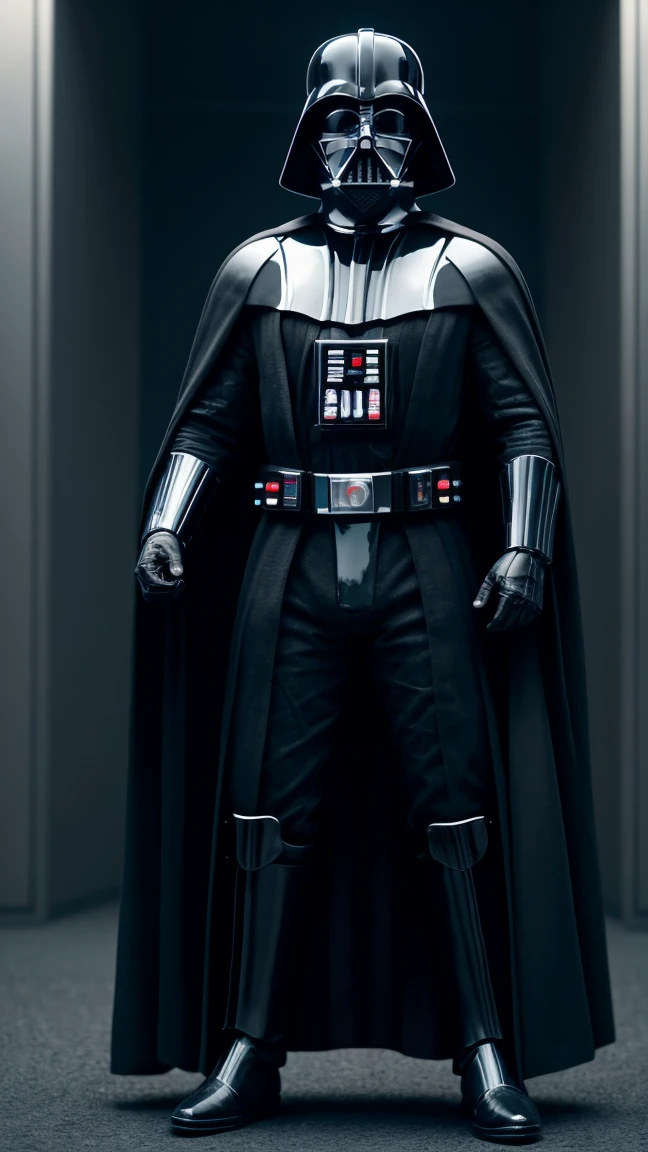 Star Wars, Pope John Paul II as Darth Vader, 4K, 8K, HD, realistic, intricate detail, full body pose, cinematic, octane renderer