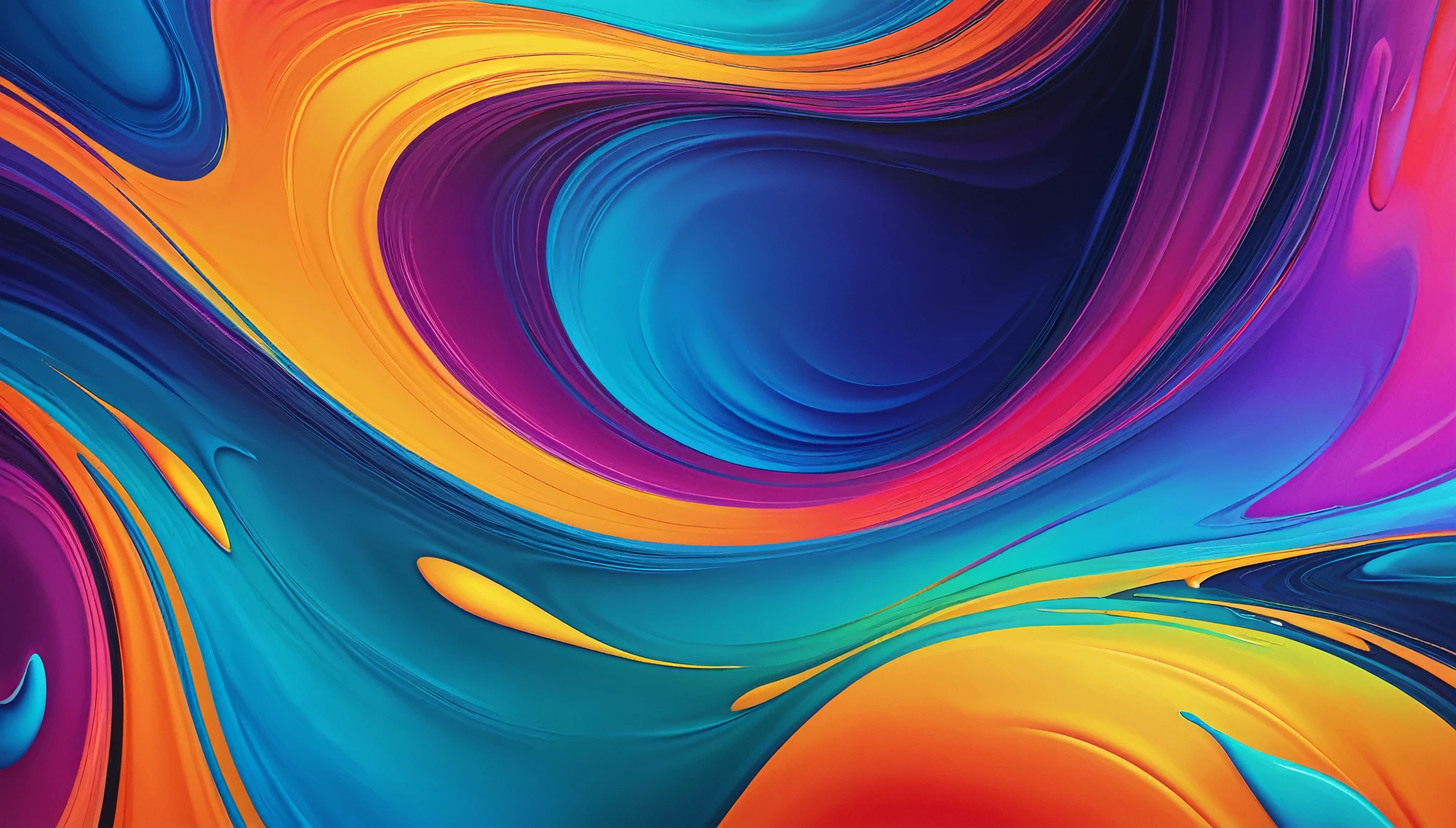 a vibrant abstract painting, dynamic color gradient transitions, bright colors as the base, high quality, masterpiece, 8k, photorealistic, professional digital art, smooth blends, dramatic lighting, intense colors, mesmerizing visuals, fluid movement, striking composition, vivid hues, hypnotic patterns, surreal aesthetics, digital painting, digital art, abstract expressionism, contemporary art