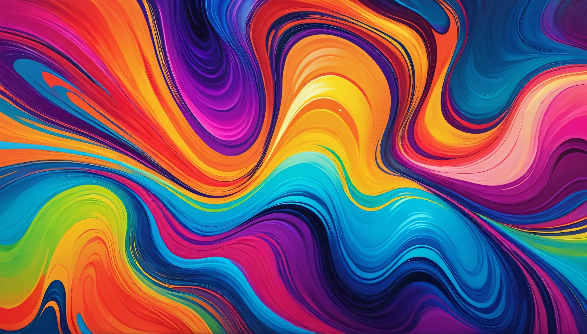 a vibrant abstract painting, dynamic color gradient transitions, bright colors as the base, high quality, masterpiece, 8k, photorealistic, professional digital art, smooth blends, dramatic lighting, intense colors, mesmerizing visuals, fluid movement, striking composition, vivid hues, hypnotic patterns, surreal aesthetics, digital painting, digital art, abstract expressionism, contemporary art