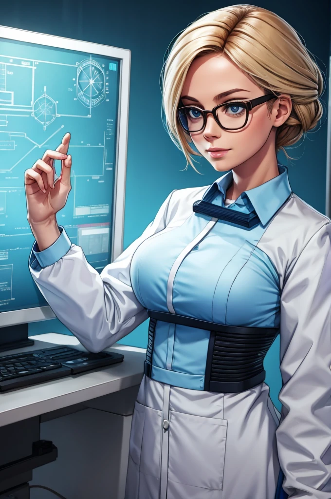 scientist lady
