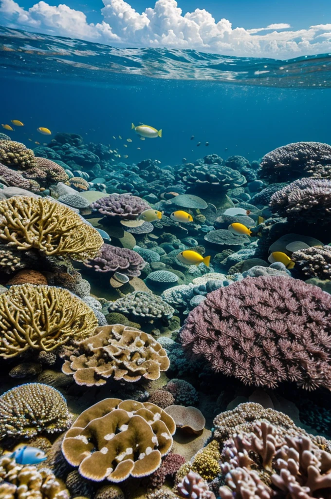 Painting under the sea