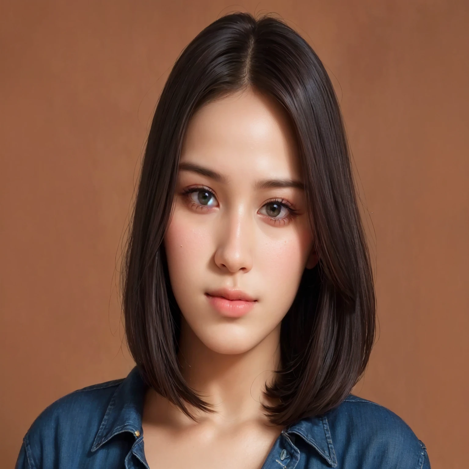(8k, RAW photo, photorealistic:1.25) ,( lipgloss, eyelashes, gloss-face, glossy skin, best quality, ultra highres, depth of field, chromatic aberration, caustics, Broad lighting, natural shading, Kpop idol) looking at the audience With serenity and goddess-like bliss,