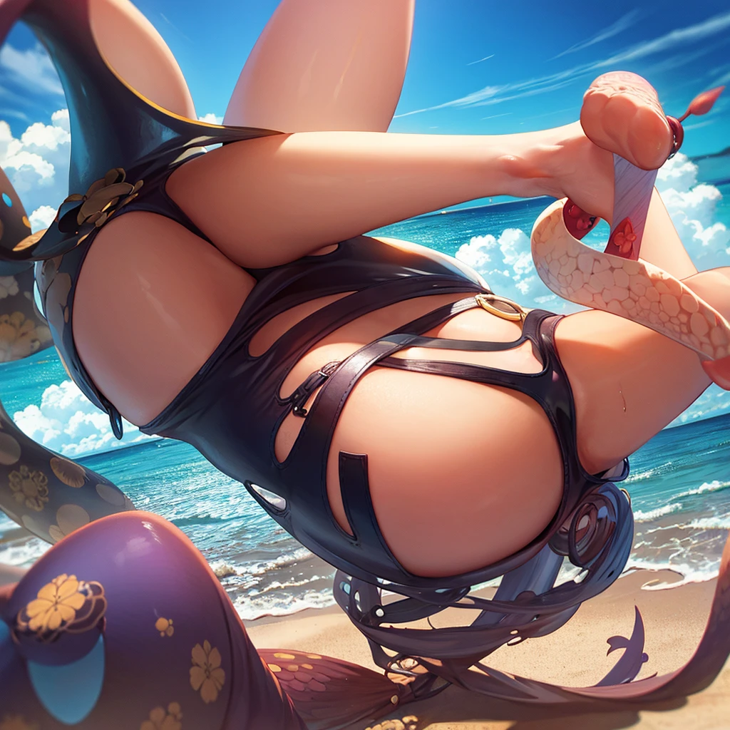 Tentacles one piece Humiliation Anal Viscera female