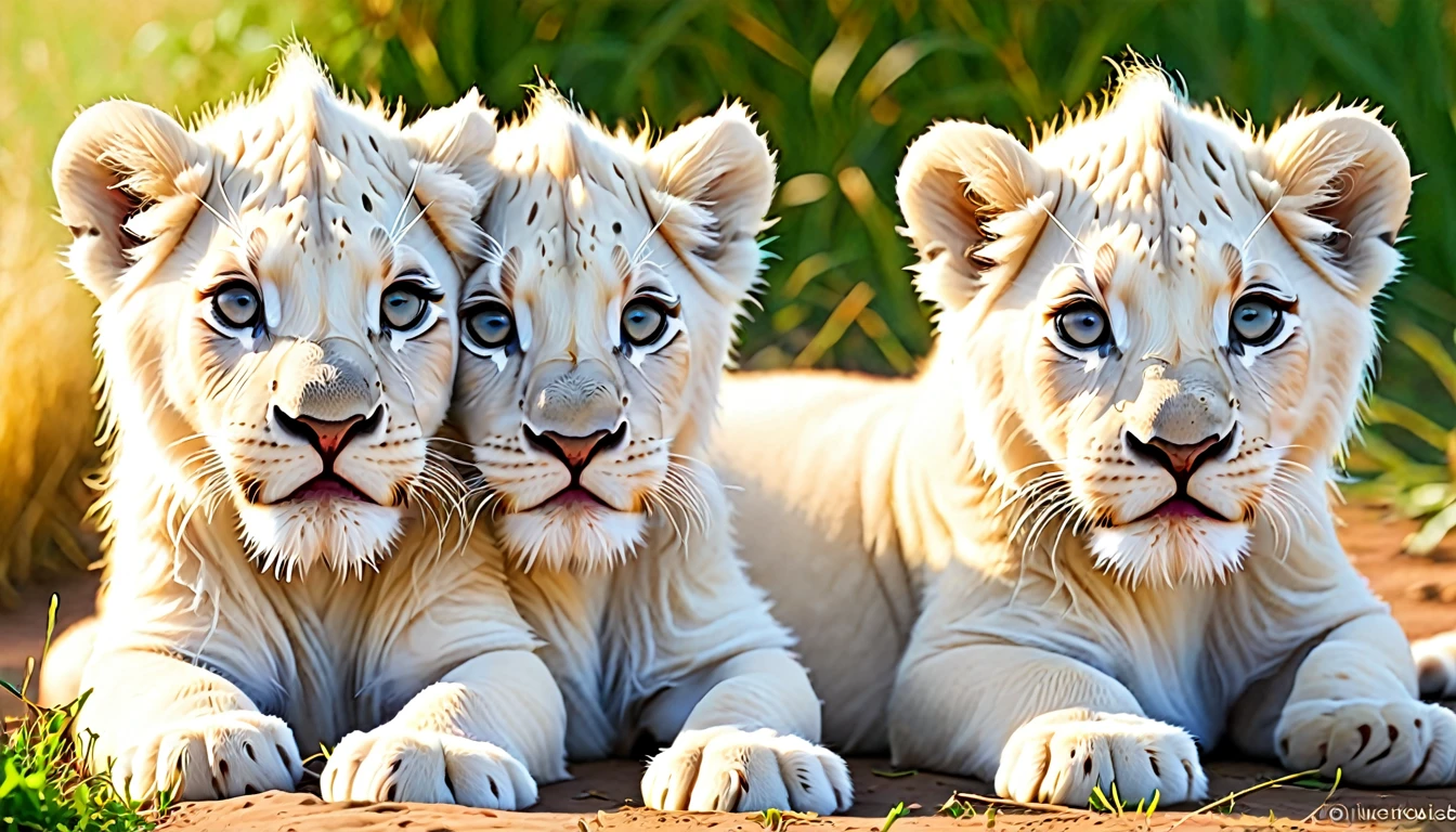 WHITE LION CUBS