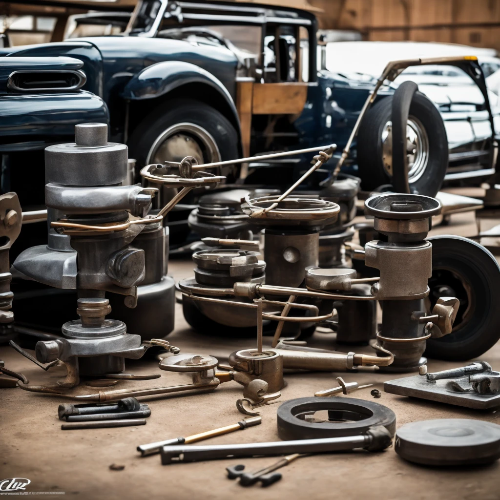 creation.Cars.Collection , crane a barbe , connecting rod piston , hot rod