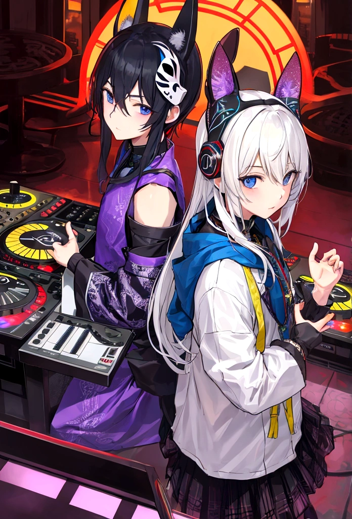 DJ style　male　mask