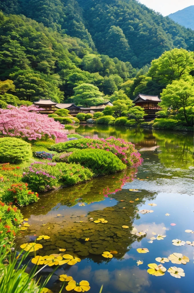 ((Highest quality)), ((masterpiece)), (detailed), Japanese,landscape,Beauty